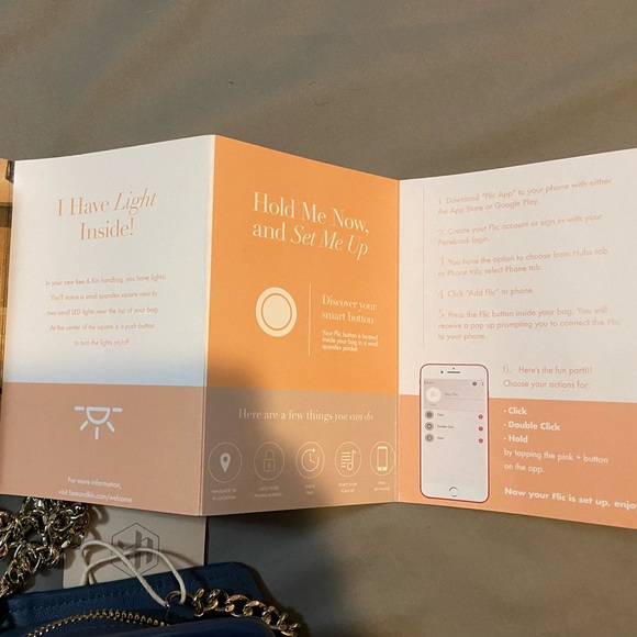 NWT Bee & Kin Sidekick 2.0 Tech Red & Blue, Italian Leather Crossbody Bag $495 - Picture 4 of 6